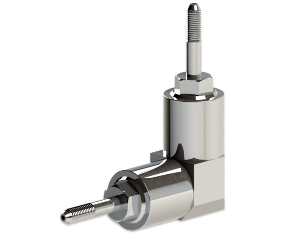 Dual‑axis 90° Swivel Assembly, 1/4 in-Premium 2024 - Waterjet Production Academy GmbH